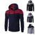 Fashion Men Slim Hoodie Hooded Sweatshirt Coat Jacket Winter Warm Outwear H9
