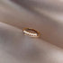 2020 Korean New Baroque Pearl Index Finger Ring Fashion Temperament Simple Versatile Ring Jewelry