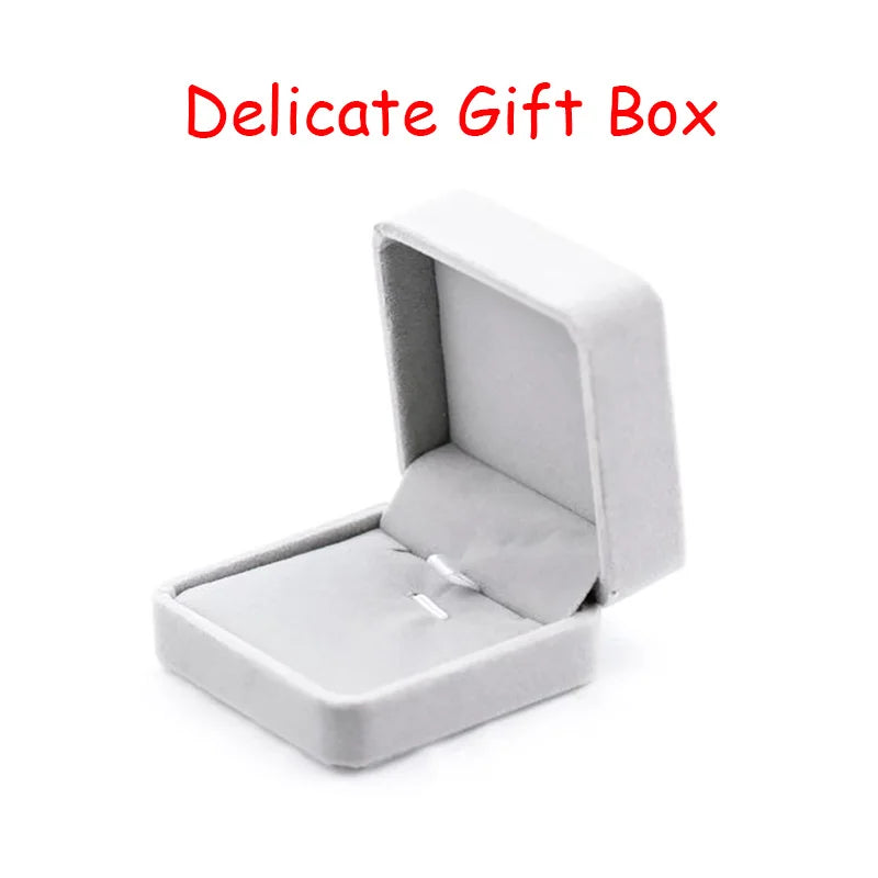 Exquisite Flannel Gift Box For Necklace &amp; Bracelet &amp; Anklet Fashion Gift Box