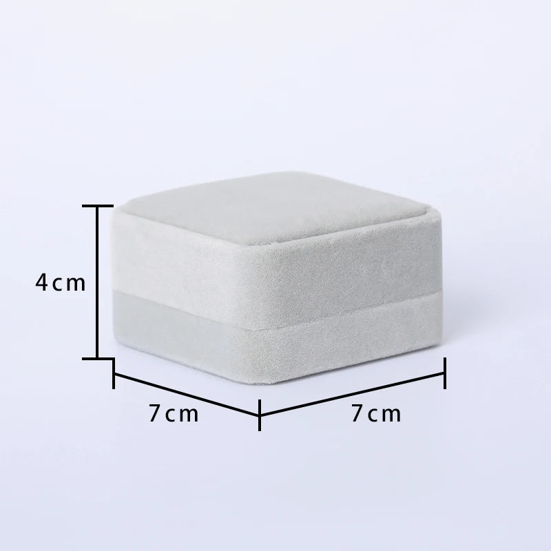 Exquisite Flannel Gift Box For Necklace &amp; Bracelet &amp; Anklet Fashion Gift Box