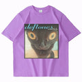 Deftones Around The Fur Cat T Shirt Men Women Street Hip hop Harajuku