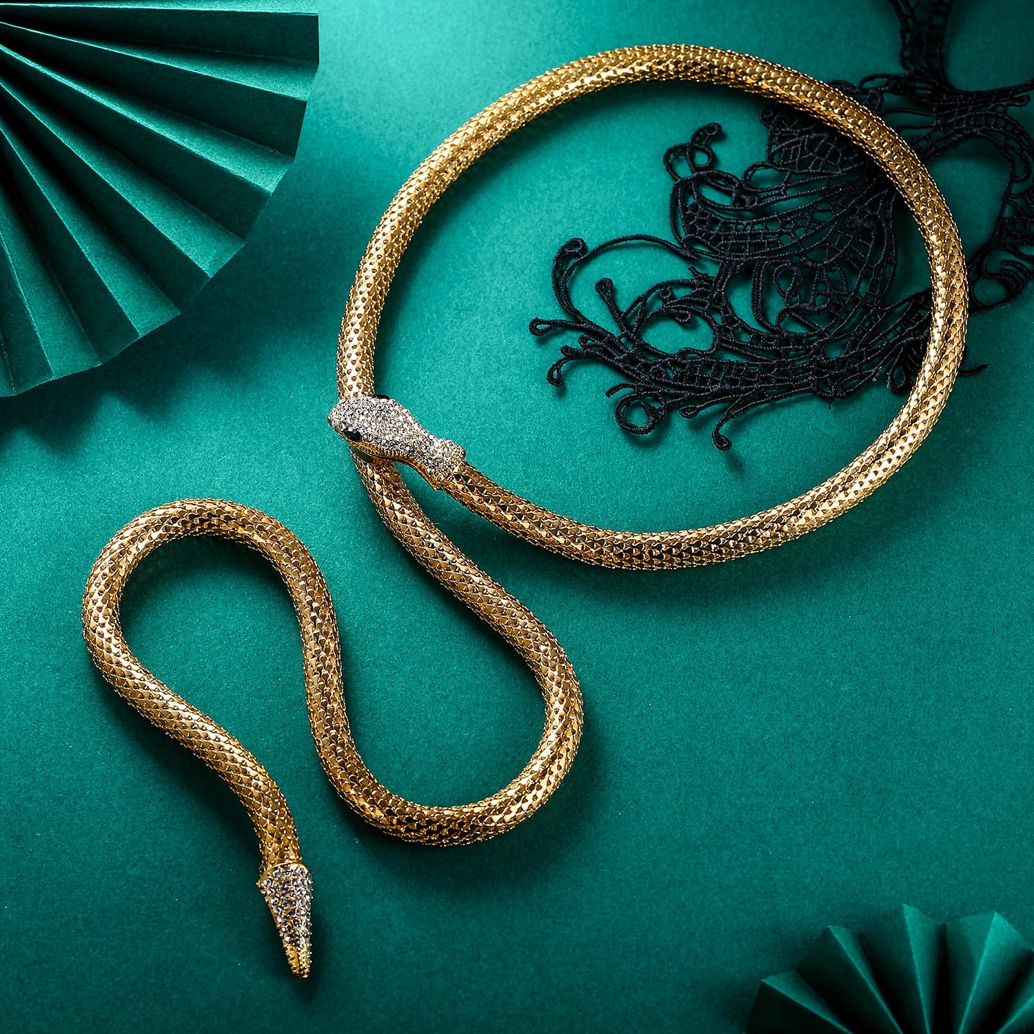 Colar de cobra feminino goth чокер colares estéticos gargantilha animal jóias pescoço collier femme gargantilla mujer festa presente serpente