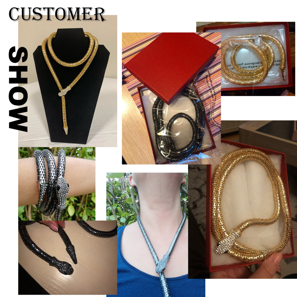 Snake Necklace Women Goth чокер Collares Aesthetic Choker Animal Jewelry Neck Collier Femme Gargantilla Mujer Party Gift Serpent