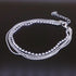 Aliexpress Butterfly Pendant Anklets Foot Chain Summer Yoga Beach Leg Bracelet Handmade Anklet Rose Gold Silver Color Jewelry
