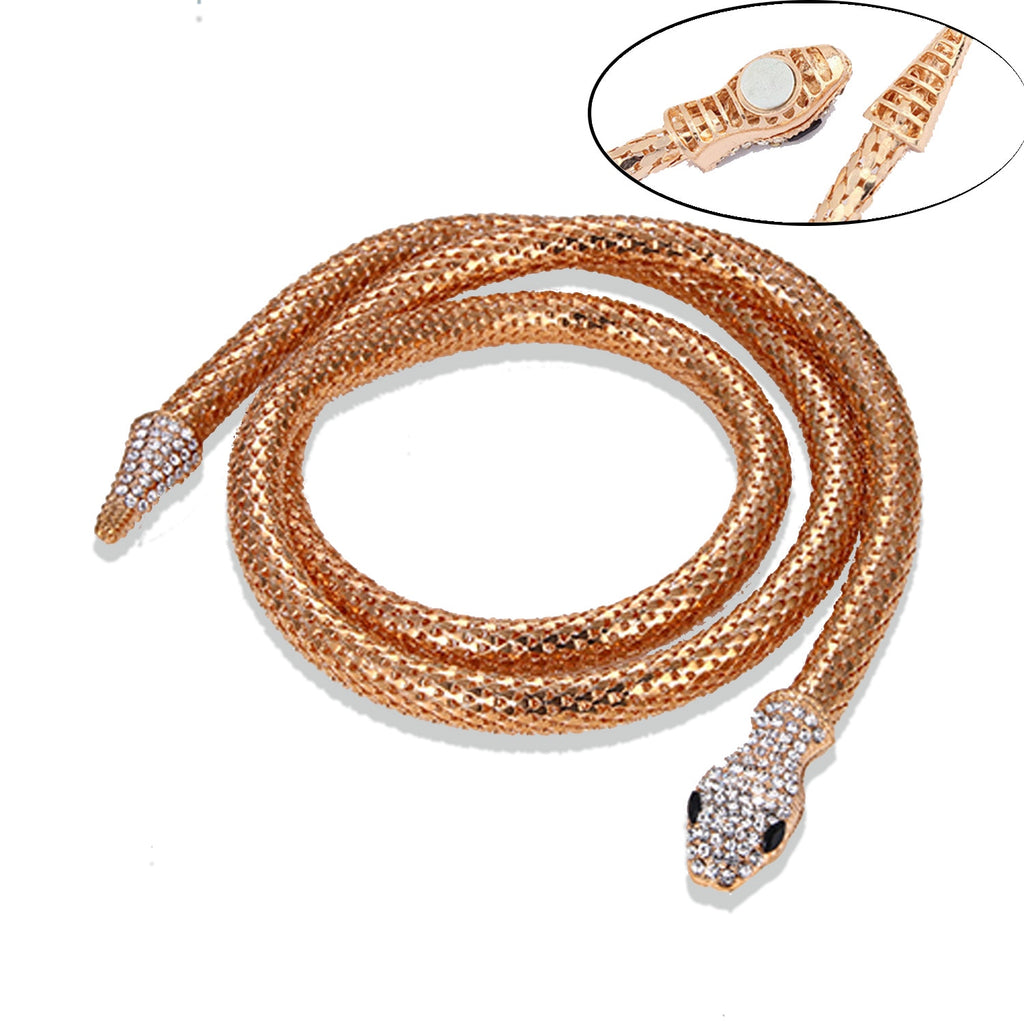 Snake Necklace Women Goth чокер Collares Aesthetic Choker Animal Jewelry Neck Collier Femme Gargantilla Mujer Party Gift Serpent