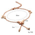 Aliexpress Butterfly Pendant Anklets Foot Chain Summer Yoga Beach Leg Bracelet Handmade Anklet Rose Gold Silver Color Jewelry