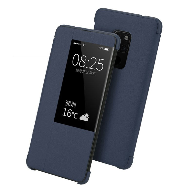 KONGBG Luxury Flip Case For Huawei Mate 20 Pro Leather Smart View Flip Cover 360 Full Cover For Huawei Mate20 Mate 20 Cases