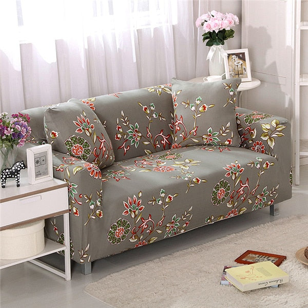 1PC Elastic Printed Sofa Covers Stretch Universal Sectional Throw Couch Corner Cover Cases for Furniture Armchairs Home Decor