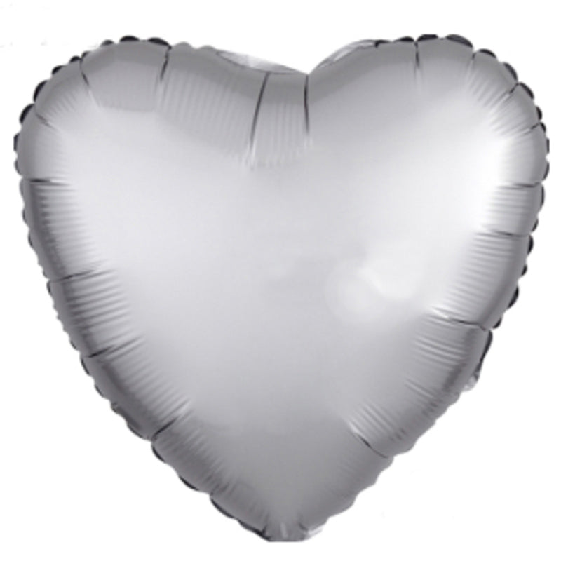 10pcs 18 inch Chrome metal balloon Heart Star Round matte helium balloon Wedding party decor Supplies birthday balloons shower