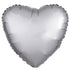 10pcs 18 inch Chrome metal balloon Heart Star Round matte helium balloon Wedding party decor Supplies birthday balloons shower