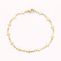 CACANA Stainless Steel Chain Bracelets For Man Women Gold Silver Color For Pendant Cross Donot Fade Jewelry N1778