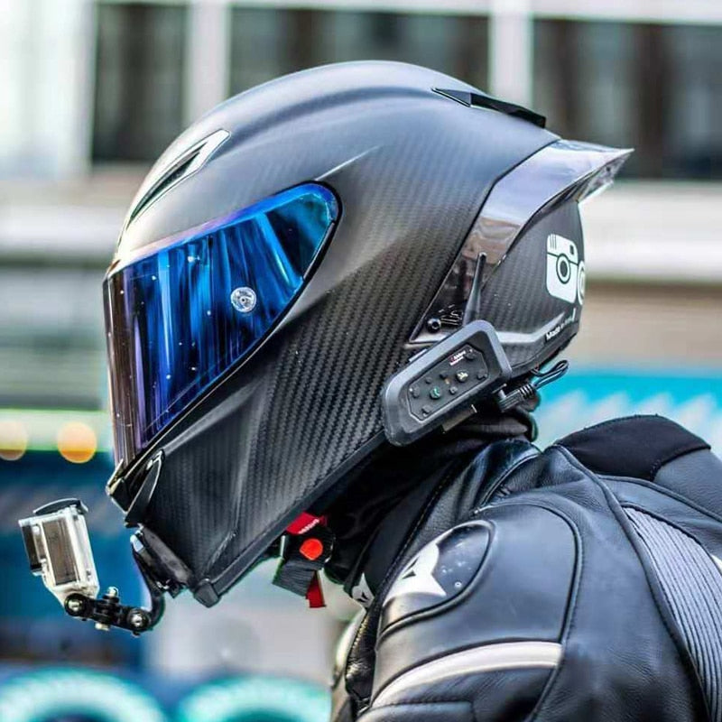 Carbon Fiber Full Face Motorcycle Helmet Racing Helmet Motocross Off Road Kask Casco De Moto Motociclista DOT Approved 