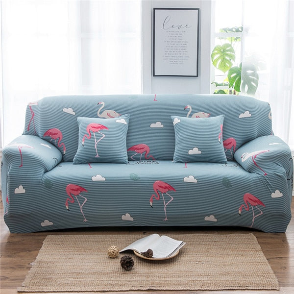 1PC Elastic Printed Sofa Covers Stretch Universal Sectional Throw Couch Corner Cover Cases for Furniture Armchairs Home Decor