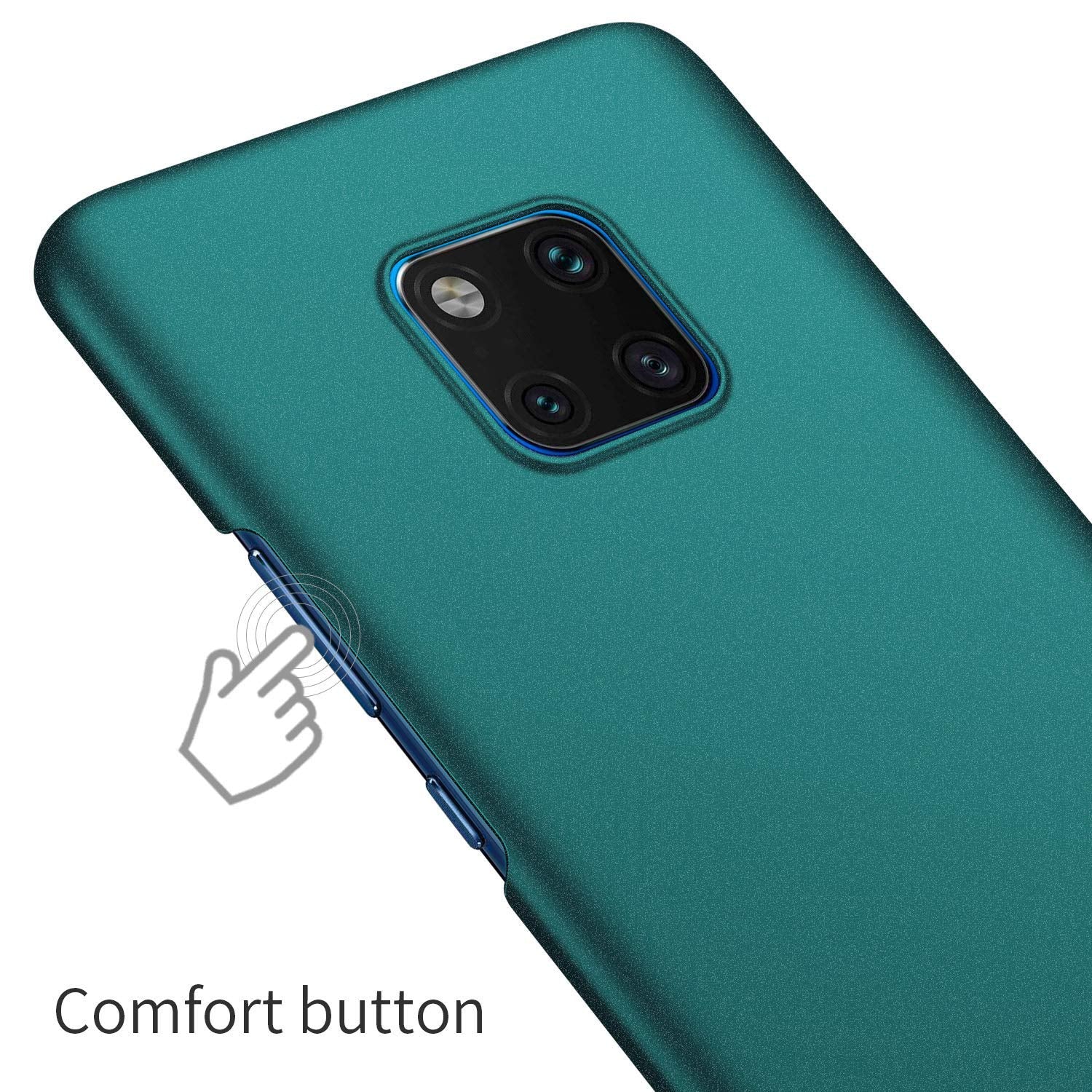 For Huawei Mate 20 Pro Case, WEFOR Ultra-Thin Minimalist Slim Protective Phone Case Back Cover for Huawei Mate 20 Pro