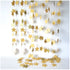 Fashion Wall Hanging Paper Star Garlands 2m Long Birthday String Chain Wedding Party Banner Handmade Children Room Home Decor