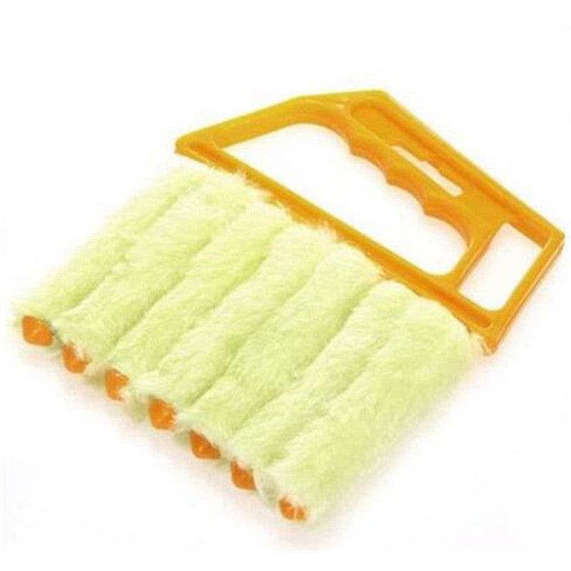 Useful Microfiber Window cleaning brush air Conditioner Duster cleaner with washable venetian blind blade cleaning cloth t