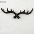 American Style Retro Antlers Decorative Wall Hanging Coat Racks Creative Clothing Store Entrance Door Wall key hook 49*6*17cm