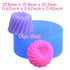 GYL011 15.8mm Jelly Silicone Mold Charm Resin Jewelry Making Pendant Sugarcraft Miniaturesweet Candy Chocolate Fondant 