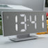 New Upgrate Digital Alarm Clock LED Mirror Clock Multifunction Snooze Display Time Night Led Table Desktop reloj despertador