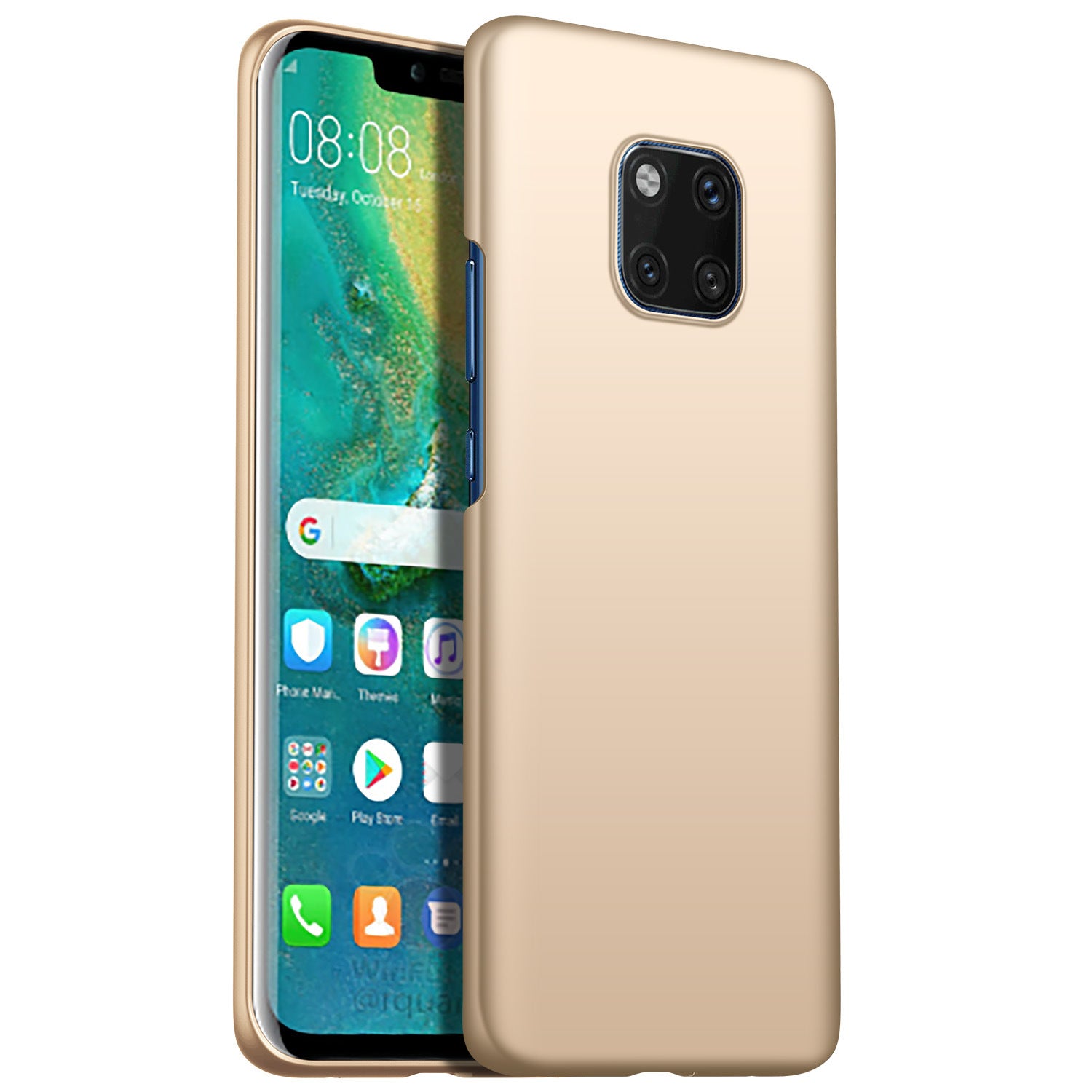 For Huawei Mate 20 Pro Case, WEFOR Ultra-Thin Minimalist Slim Protective Phone Case Back Cover for Huawei Mate 20 Pro