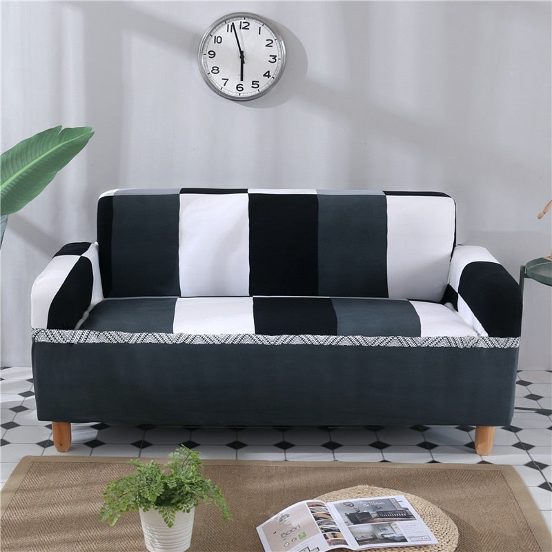 1PC Elastic Printed Sofa Covers Stretch Universal Sectional Throw Couch Corner Cover Cases for Furniture Armchairs Home Decor 