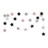 Fashion Wall Hanging Paper Star Garlands 2m Long Birthday String Chain Wedding Party Banner Handmade Children Room Home Decor