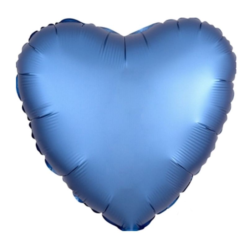 10pcs 18 inch Chrome metal balloon Heart Star Round matte helium balloon Wedding party decor Supplies birthday balloons shower