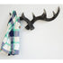 American Style Retro Antlers Decorative Wall Hanging Coat Racks Creative Clothing Store Entrance Door Wall key hook 49*6*17cm