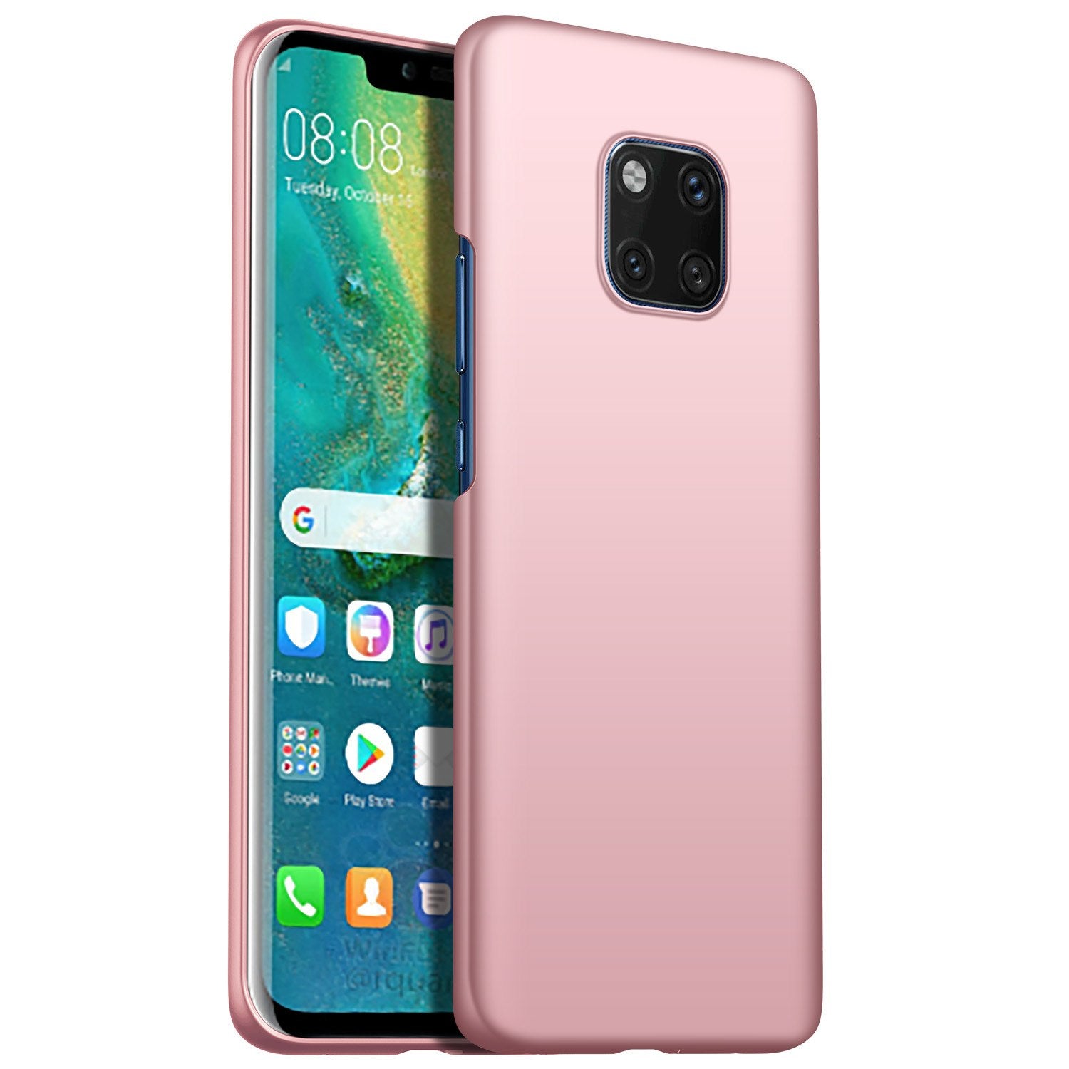 For Huawei Mate 20 Pro Case, WEFOR Ultra-Thin Minimalist Slim Protective Phone Case Back Cover for Huawei Mate 20 Pro