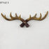 American Style Retro Antlers Decorative Wall Hanging Coat Racks Creative Clothing Store Entrance Door Wall key hook 49*6*17cm