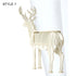 Modern  Creative Elk wood Deer Desk Coffee Table Wooden Home Furniture Storage Study Book Shelf Household  Side Table 72*64*26cm