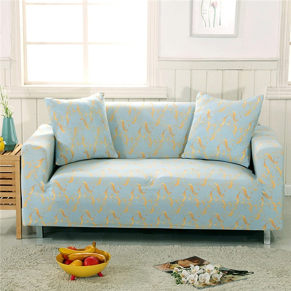 1PC Elastic Printed Sofa Covers Stretch Universal Sectional Throw Couch Corner Cover Cases for Furniture Armchairs Home Decor