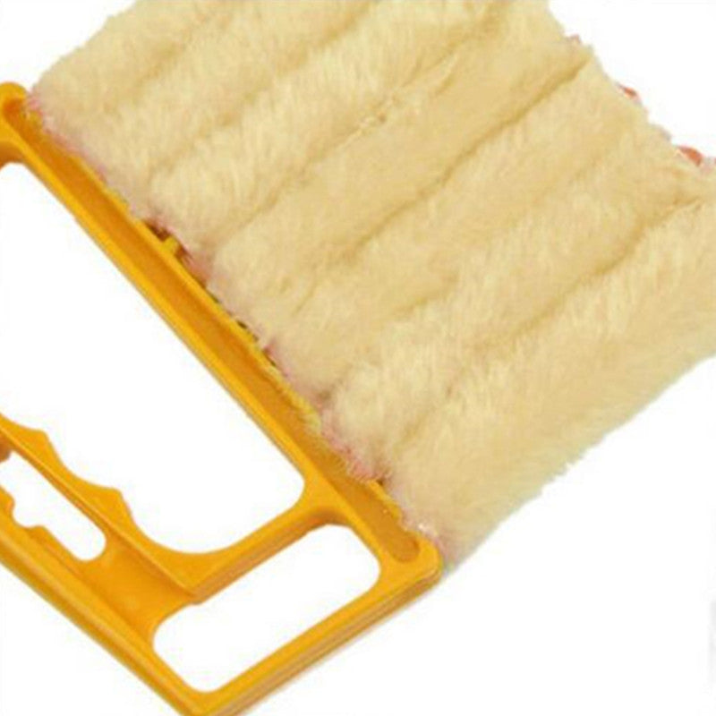 Useful Microfiber Window cleaning brush air Conditioner Duster cleaner with washable venetian blind blade cleaning cloth t