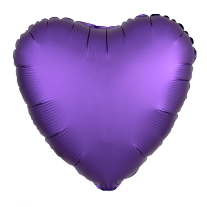 10pcs 18 inch Chrome metal balloon Heart Star Round matte helium balloon Wedding party decor Supplies birthday balloons shower