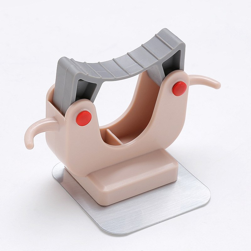 luluhut Nail-free mop holder multi-function traceless Brush Broom Hanger Household Mop Brush Hanger bathroom hook Kitchen Gadget