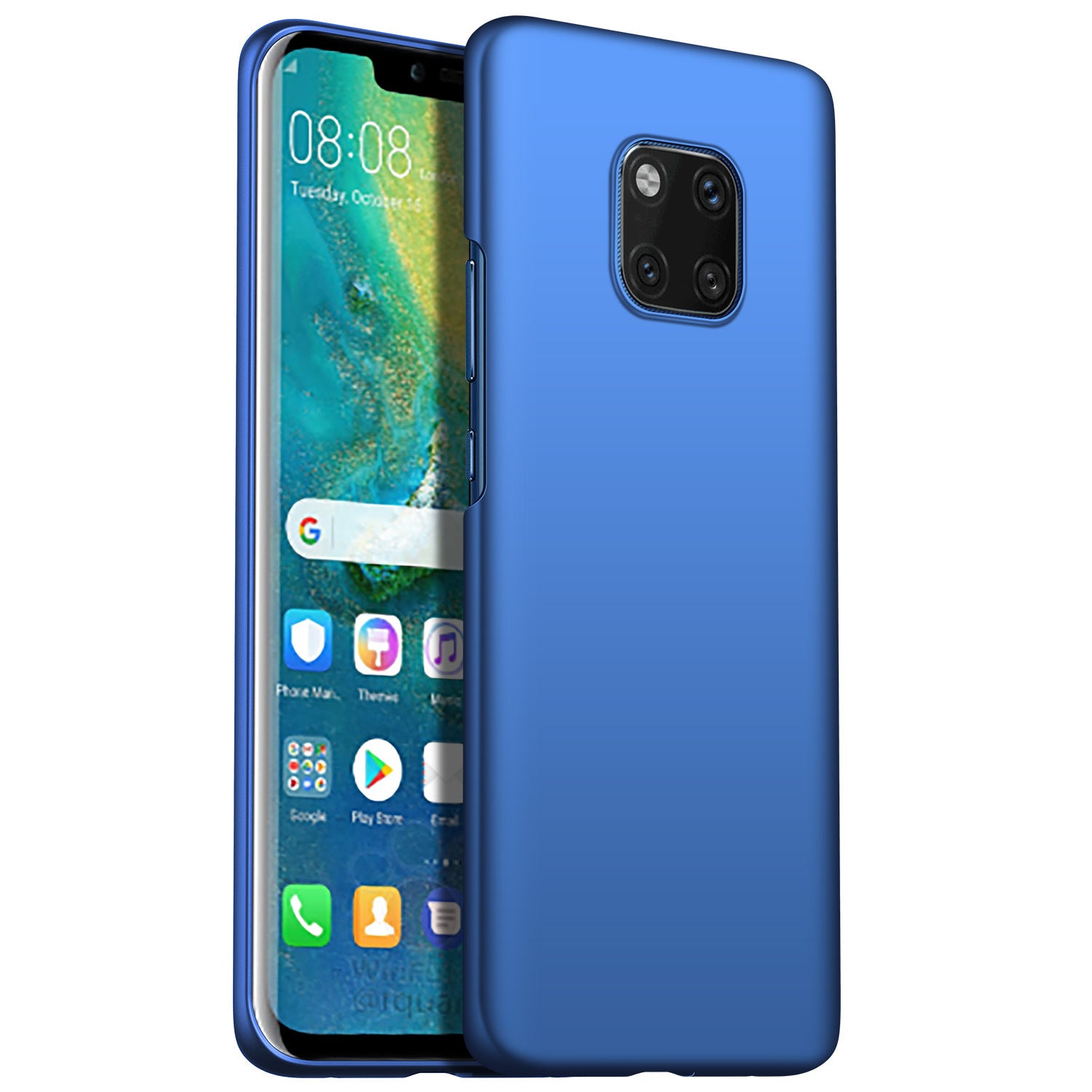 For Huawei Mate 20 Pro Case, WEFOR Ultra-Thin Minimalist Slim Protective Phone Case Back Cover for Huawei Mate 20 Pro