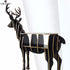 Modern  Creative Elk wood Deer Desk Coffee Table Wooden Home Furniture Storage Study Book Shelf Household  Side Table 72*64*26cm