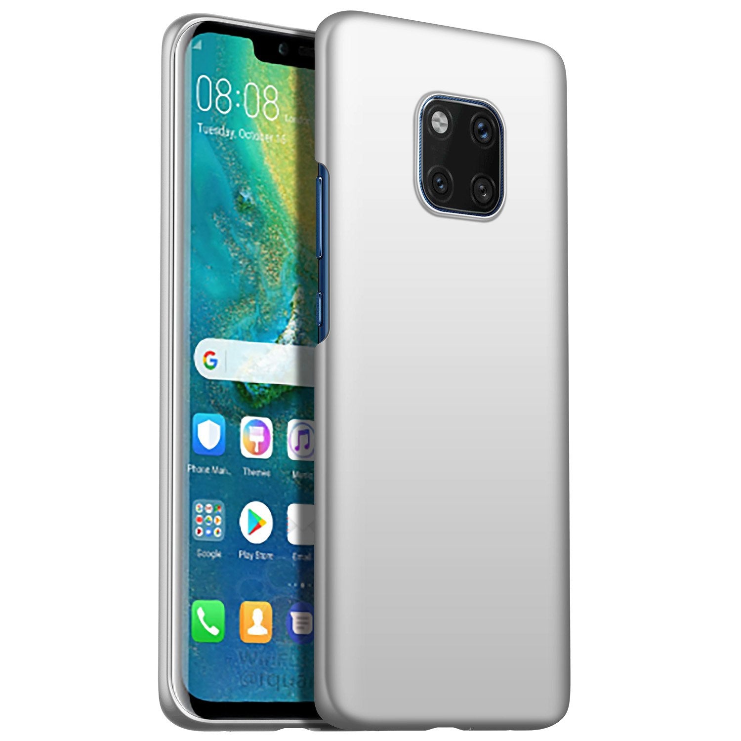 For Huawei Mate 20 Pro Case, WEFOR Ultra-Thin Minimalist Slim Protective Phone Case Back Cover for Huawei Mate 20 Pro