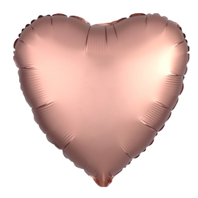 10pcs 18 inch Chrome metal balloon Heart Star Round matte helium balloon Wedding party decor Supplies birthday balloons shower