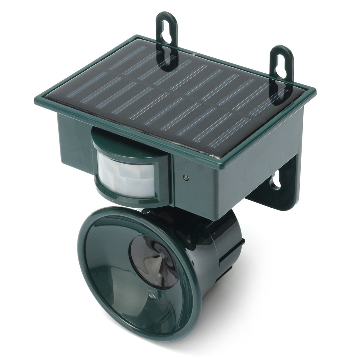 Outdoor Garden Repellent Solar Powered Ultrasonic Pest Bird Cat Dog Mouse Rat Repeller PIR Sensor Keep Animals Away