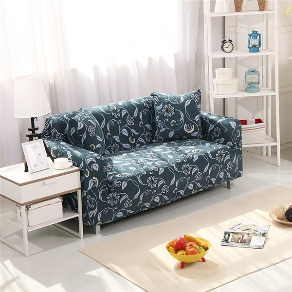 1PC Elastic Printed Sofa Covers Stretch Universal Sectional Throw Couch Corner Cover Cases for Furniture Armchairs Home Decor