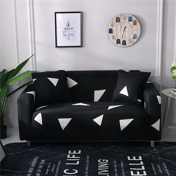 1PC Elastic Printed Sofa Covers Stretch Universal Sectional Throw Couch Corner Cover Cases for Furniture Armchairs Home Decor