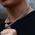 3mm 6mm de largura corrente de aço inoxidável corrente cubana gargantilhas colar para jóias masculinas banhado a prata metal sólido moda jóias