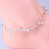 Aliexpress Butterfly Pendant Anklets Foot Chain Summer Yoga Beach Leg Bracelet Handmade Anklet Rose Gold Silver Color Jewelry