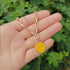 Cute Smiley Face Pendant Necklace for Women Vintage Round Pin Link Chain Choker Necklace Accessories Jewelry Collin BFF Mujer