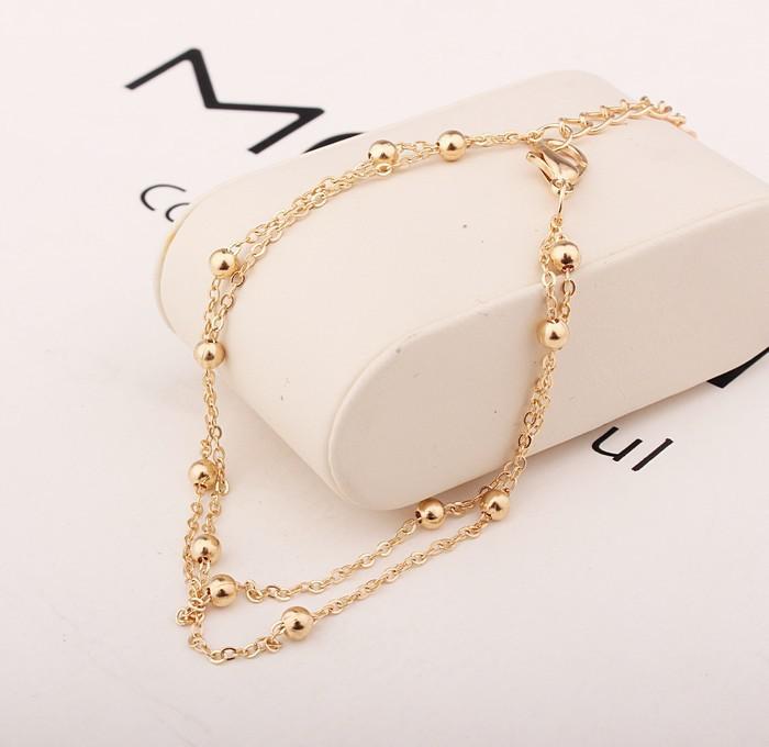 Aliexpress Butterfly Pendant Anklets Foot Chain Summer Yoga Beach Leg Bracelet Handmade Anklet Rose Gold Silver Color Jewelry