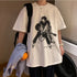 Nana osaki tshirt maglietta bianca maschile casual harajuku streetwear vestiti giapponesi tshirt harajuku kawaii