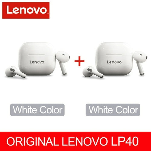 Original Lenovo LP40 wireless headphones TWS Bluetooth Earphones Touch