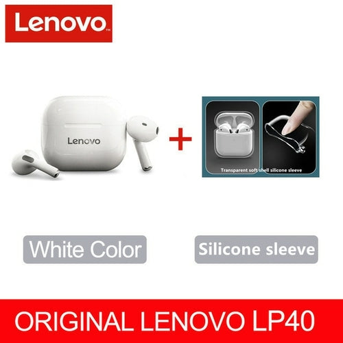 Original Lenovo LP40 wireless headphones TWS Bluetooth Earphones Touch