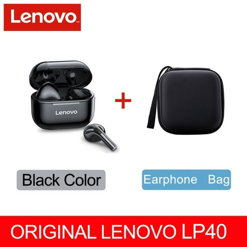 Original Lenovo LP40 wireless headphones TWS Bluetooth Earphones Touch